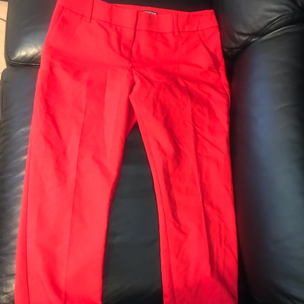 Express Mid Rise Ankle Columnist Pant